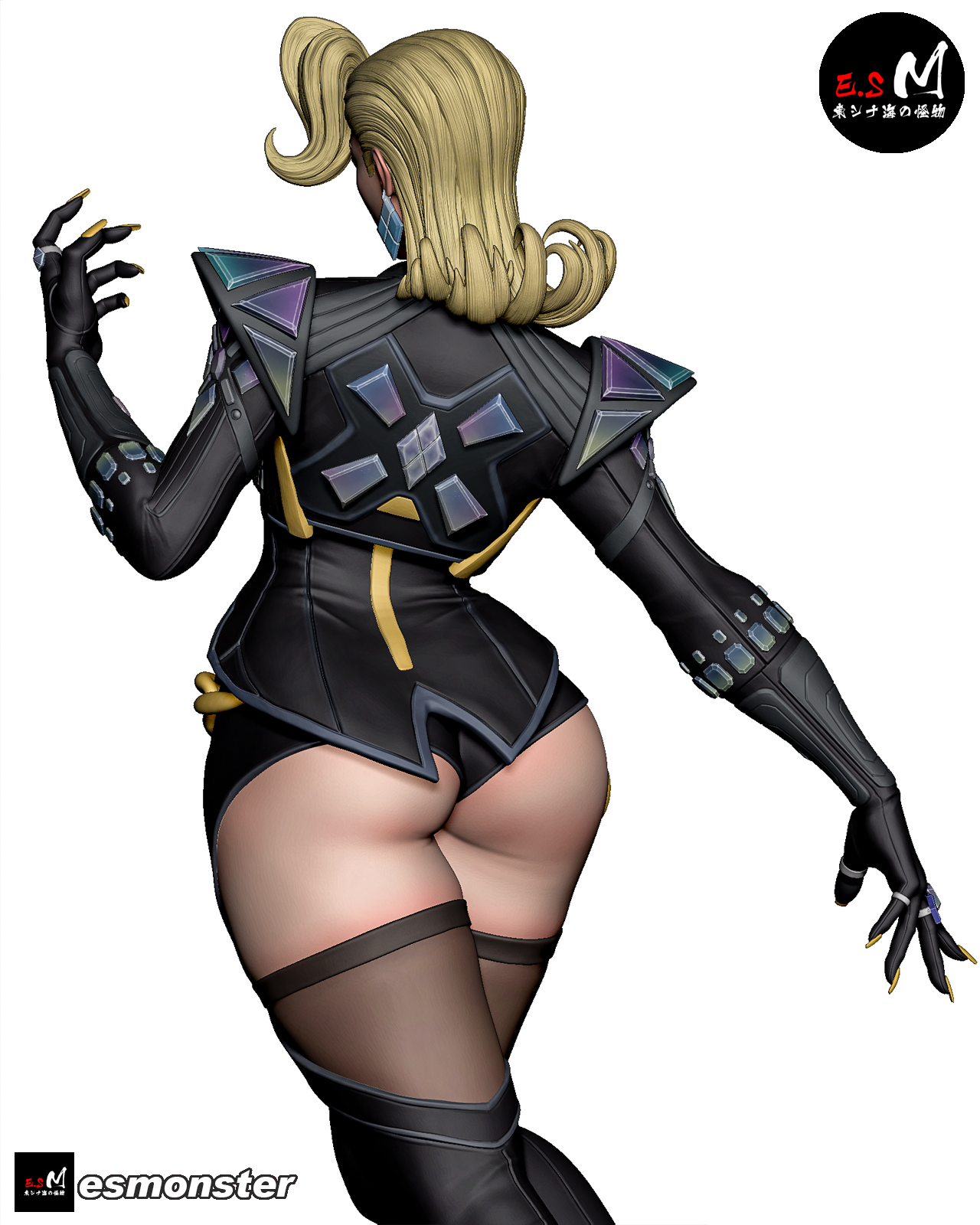 Emma Frost (X Revolution Pose 2 Statue 3D-Printed