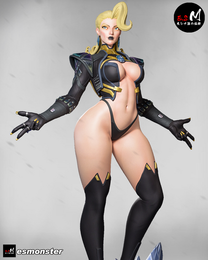 Emma Frost (X Revolution Pose 1) Statue 3D-Printed