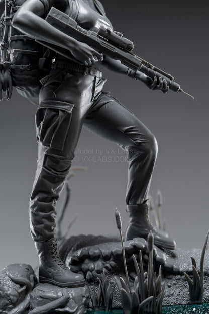 Zora Bennett Jurassic World Rebirth Statue