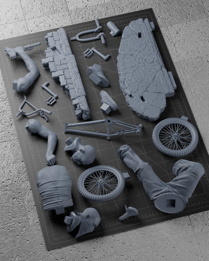 CJ (GTA) Statue 3D-Printed Kit