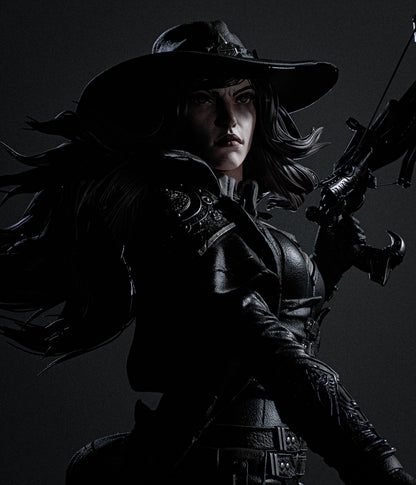 Witch Hunter Statue 3D-Printed