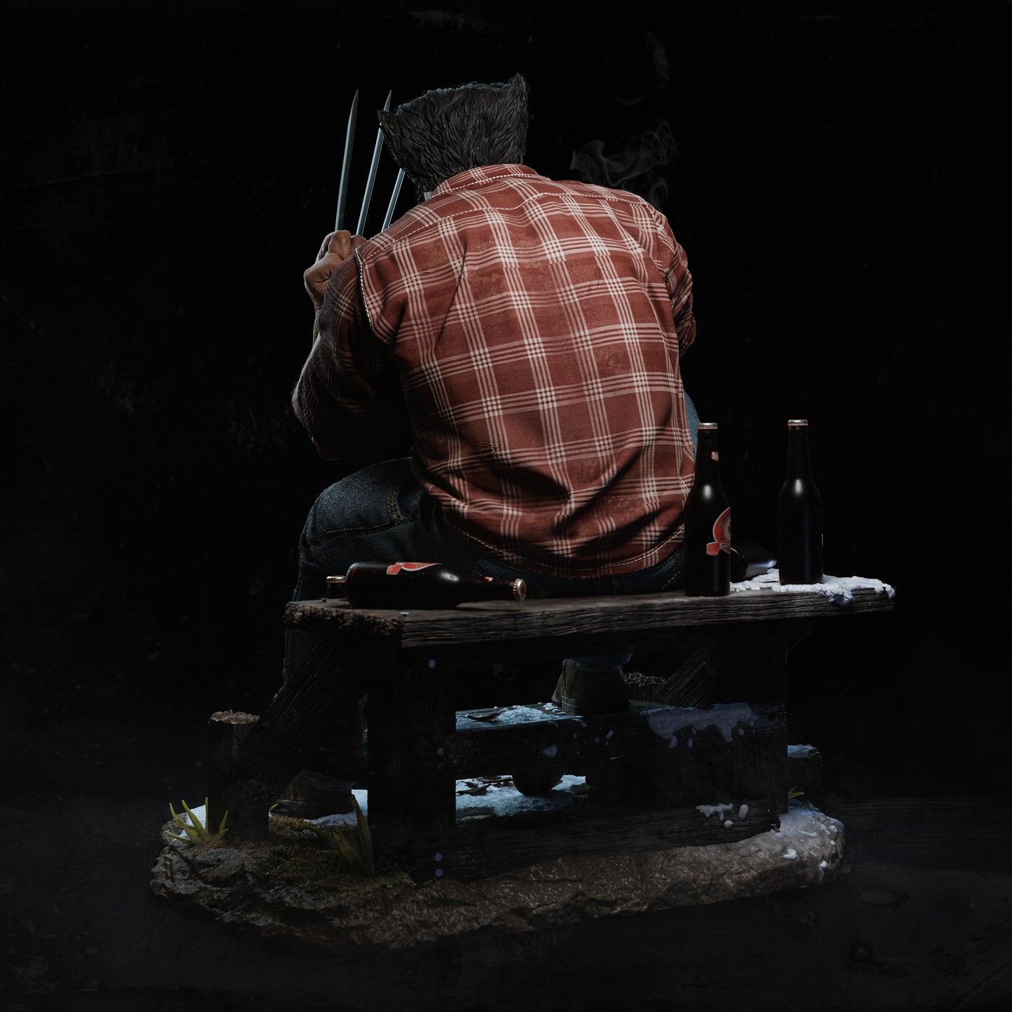 Logan Statue 3D-Printed Kit