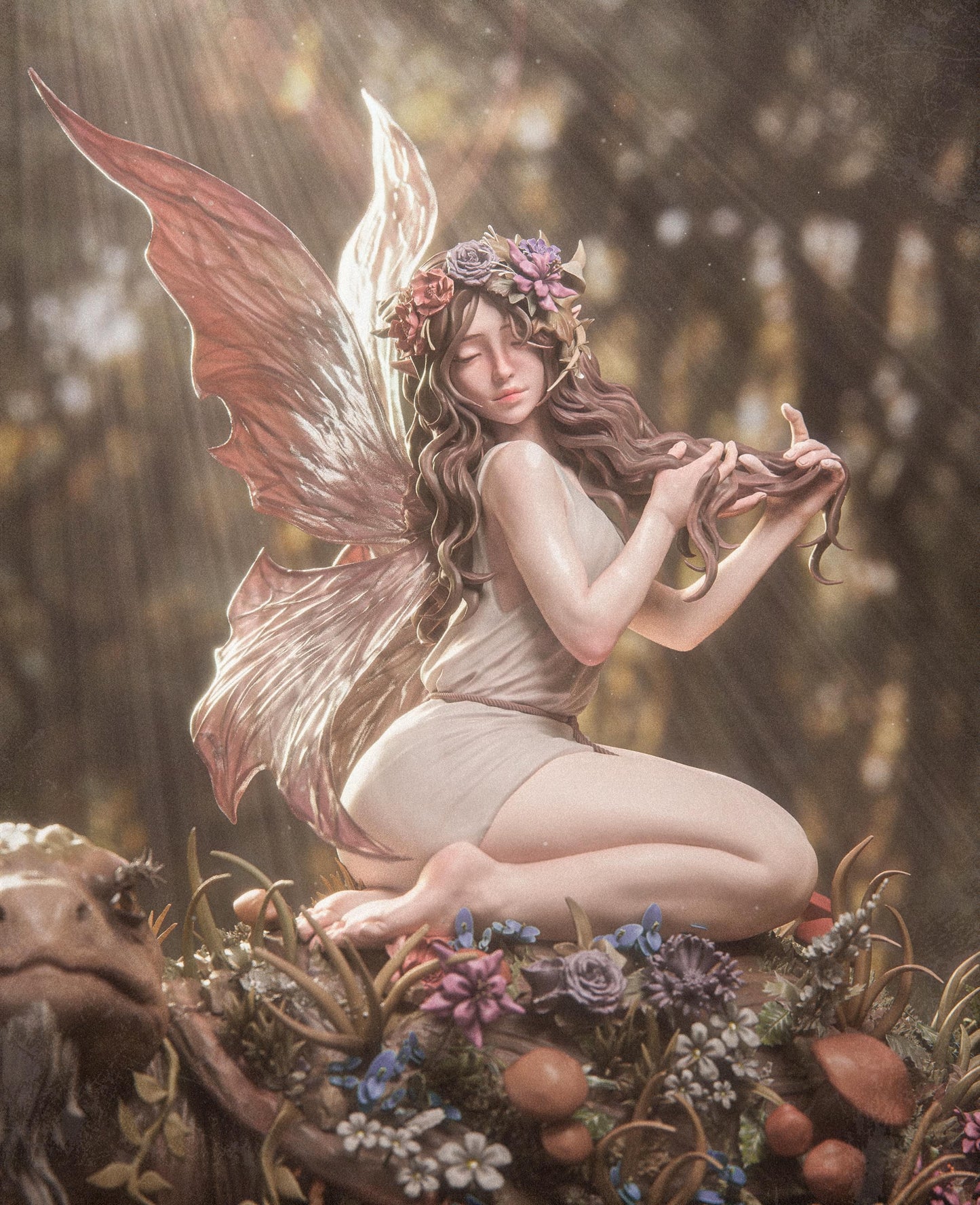 Fairy Blossom Statue