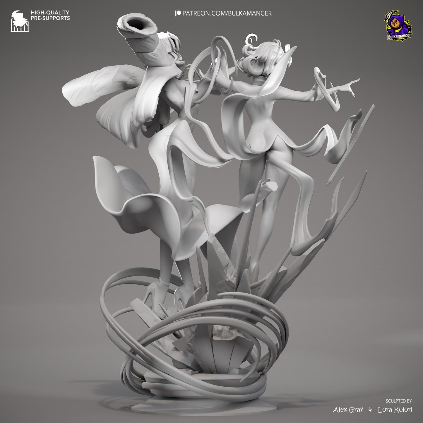 Fubuki And Tatsumaki Statue