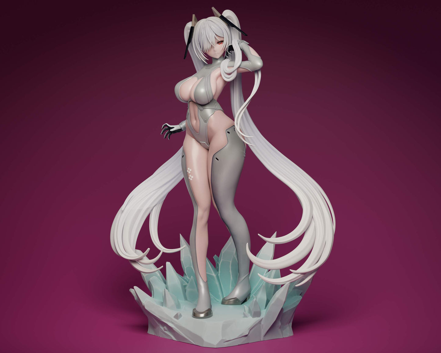 Cinderella Statue 3D-Printed Kit