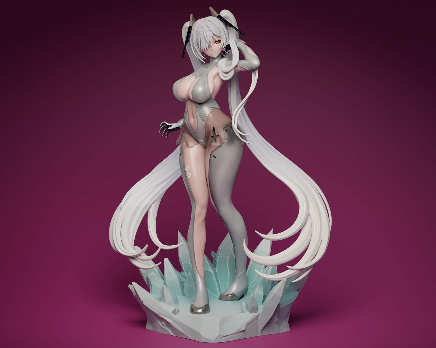 Cinderella Statue 3D-Printed Kit