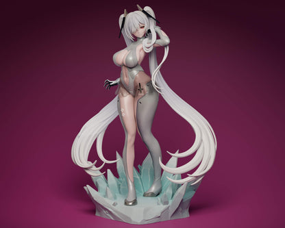Cinderella Statue 3D-Printed Kit