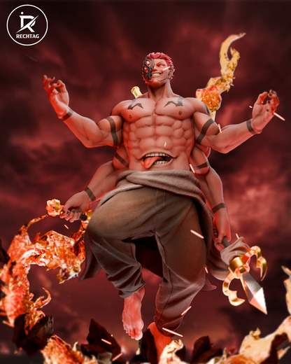 Ryomen Sukuna Statue 3D-Printed Kit
