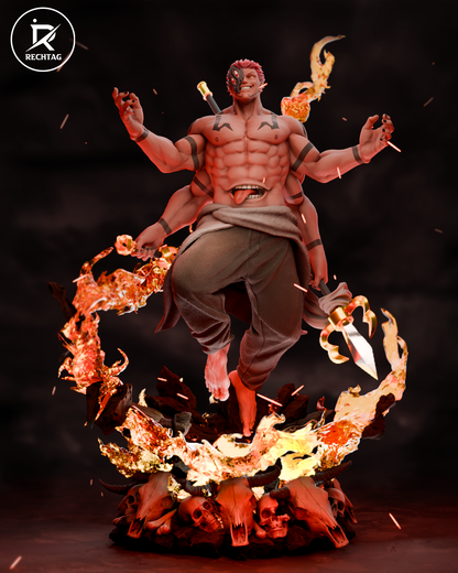 Ryomen Sukuna Statue 3D-Printed Kit