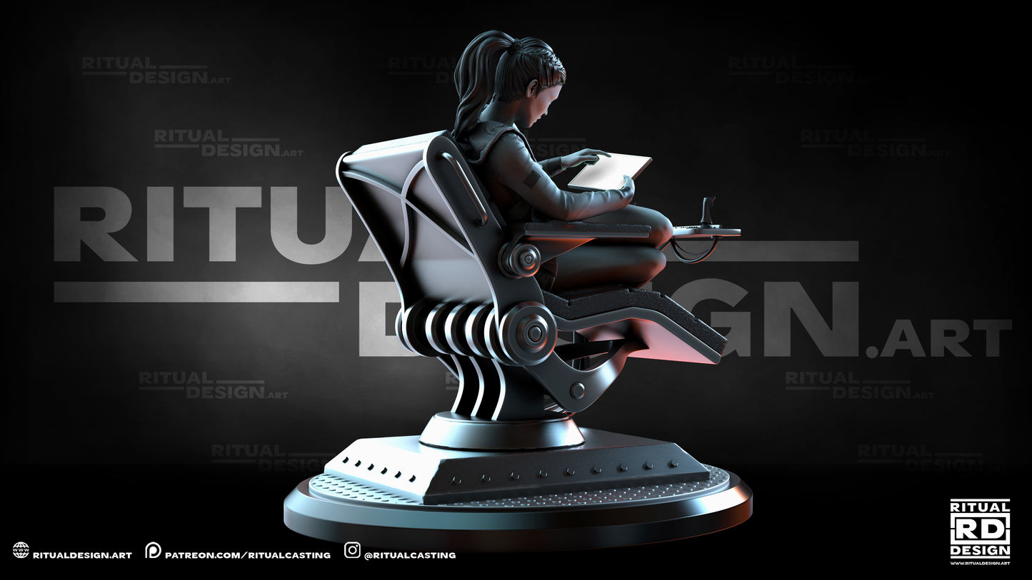 Gale Statue