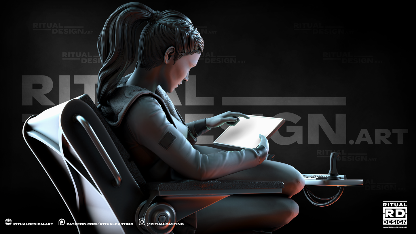 Gale Statue