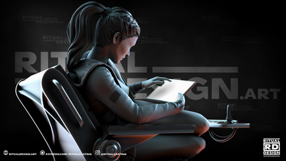 Gale Statue