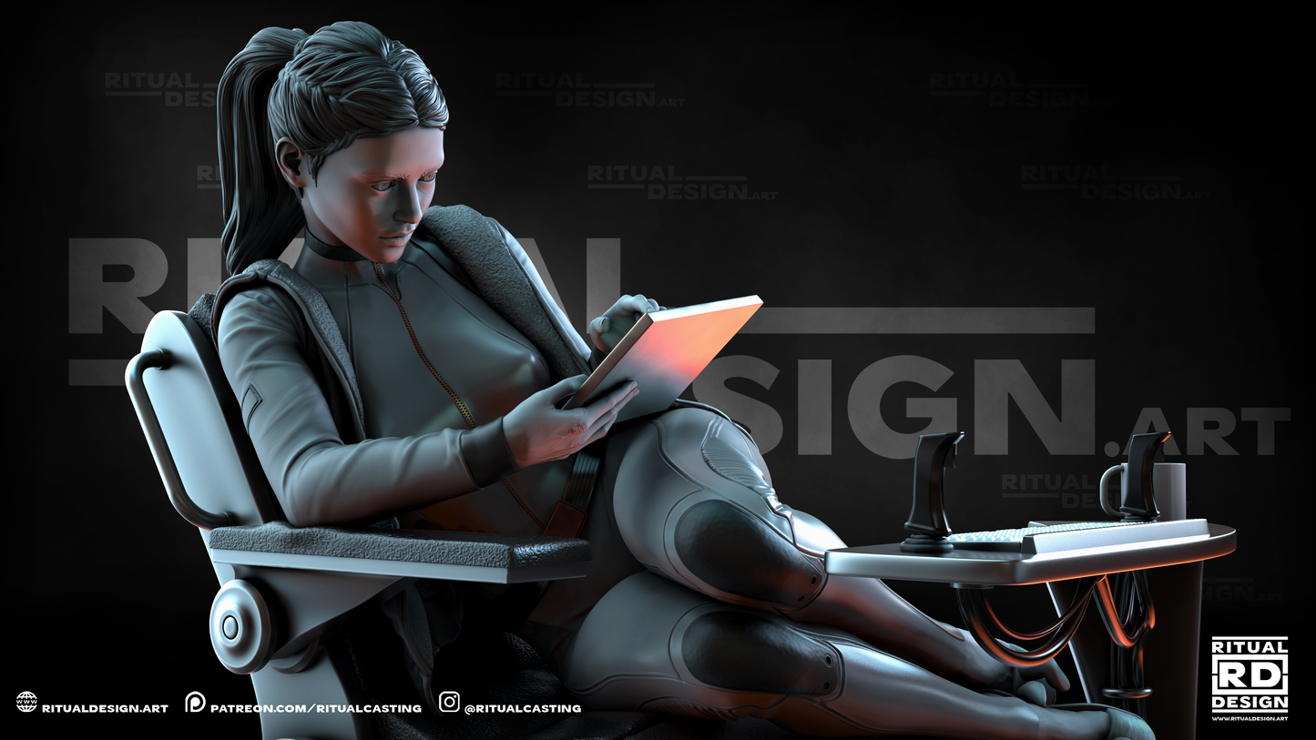 Gale Statue