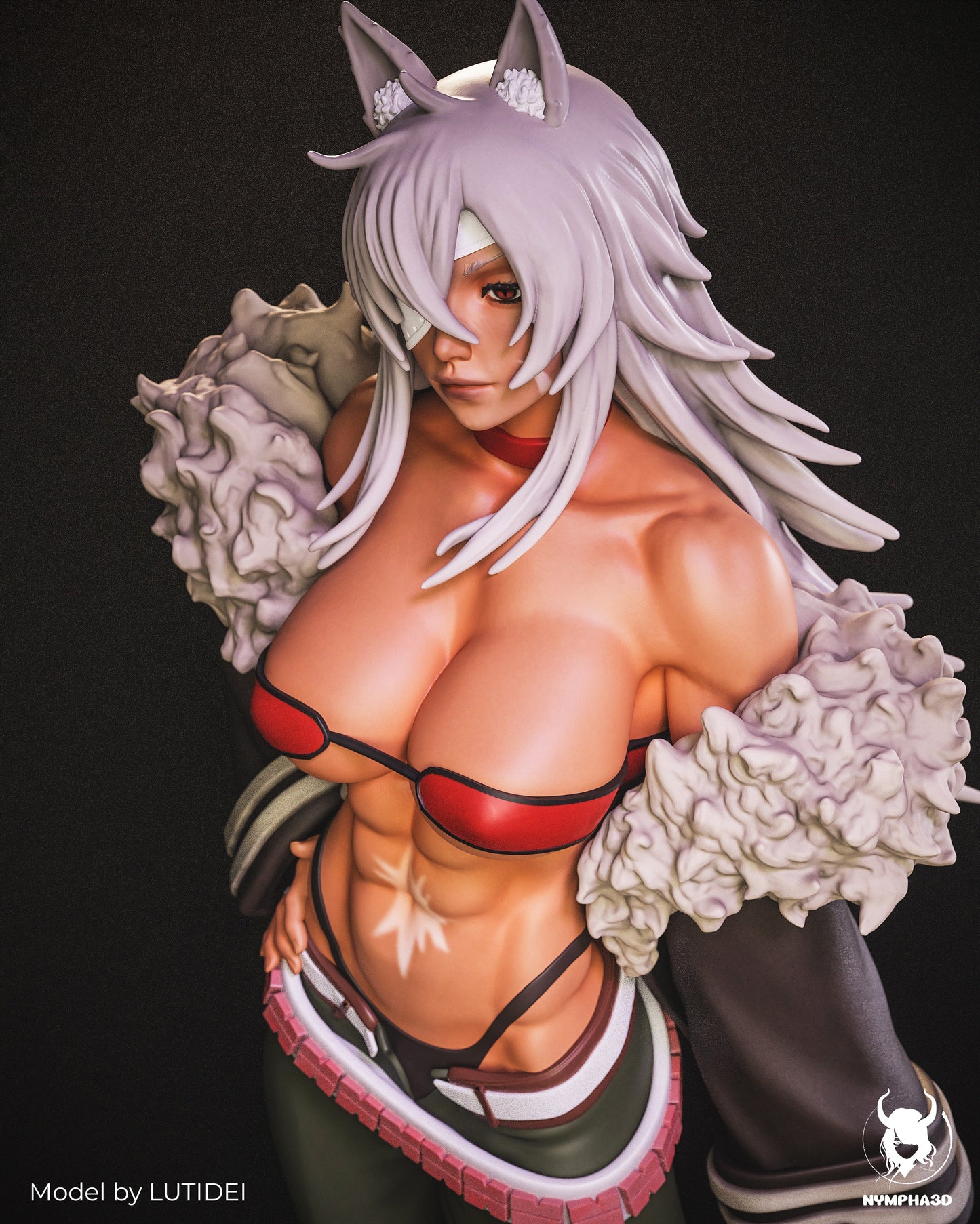 Ghislaine Dodoldia Statue 3D-Printed Kit