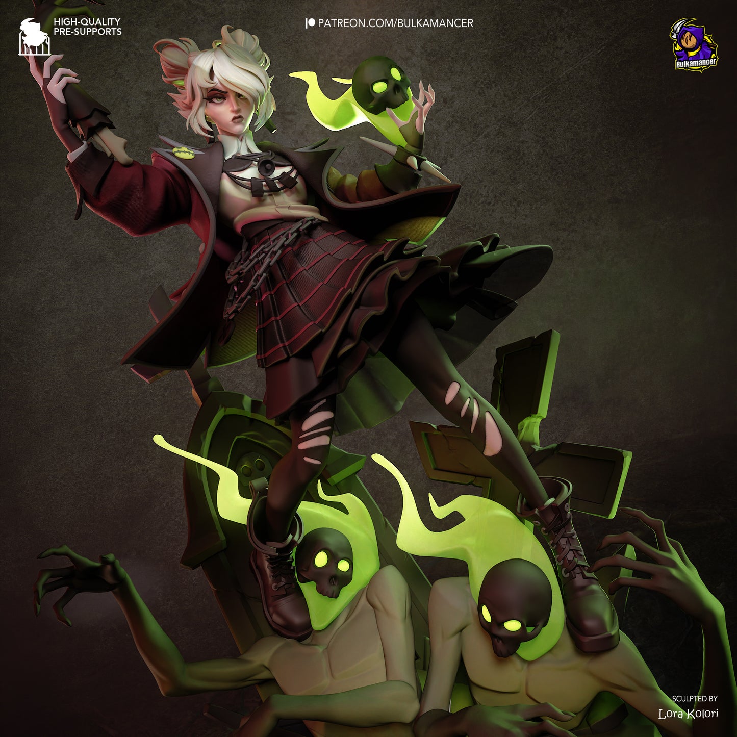 Graves Statue 3D-Printed Kit