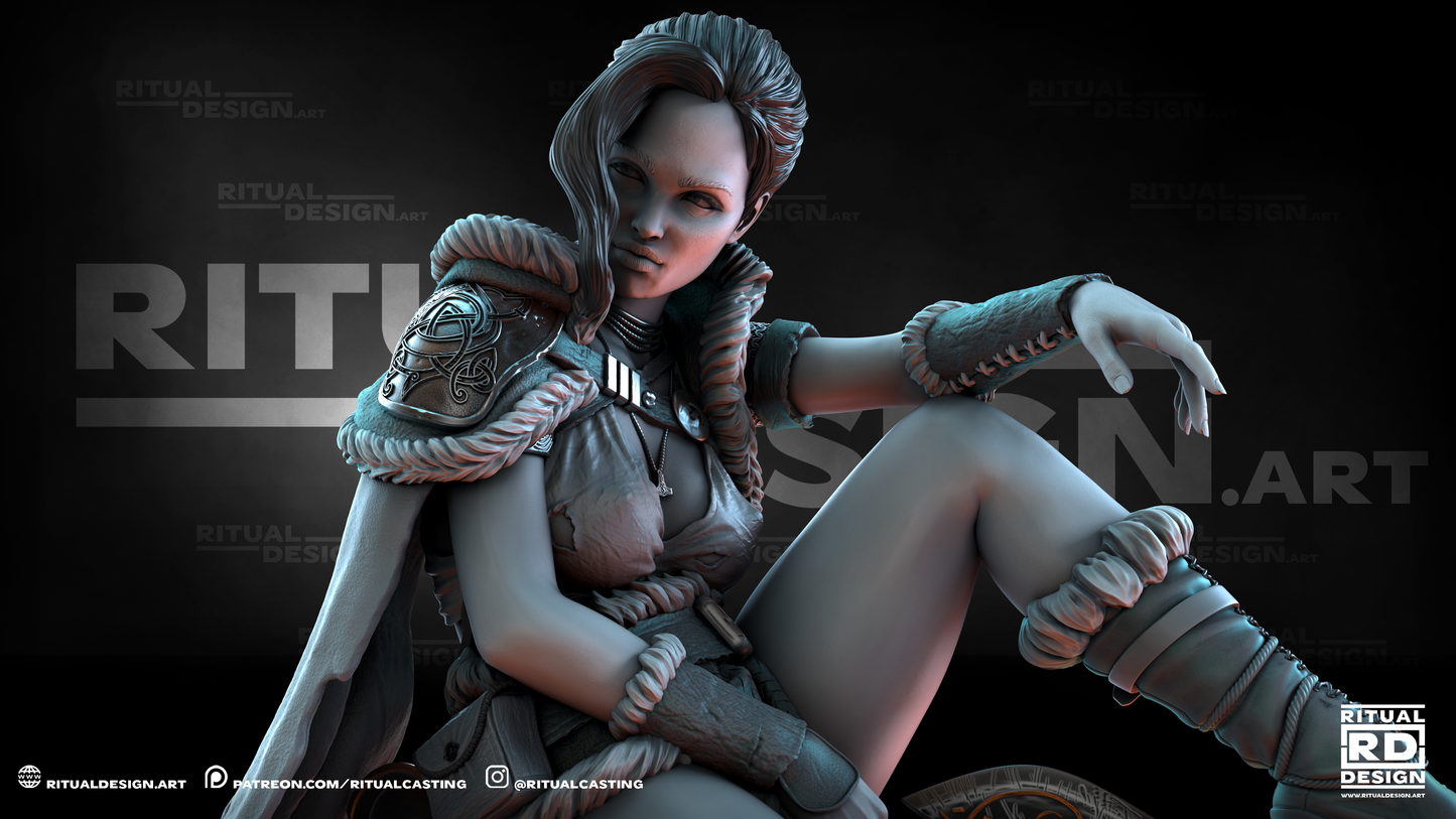 Gunnhild V2 Statue