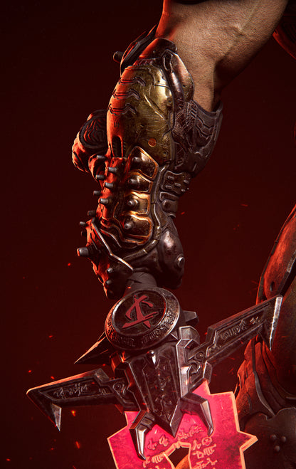 Doom Slayer Statue