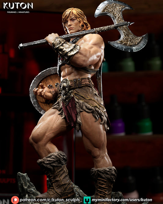 He-Man Statue 3D-Printed Kit