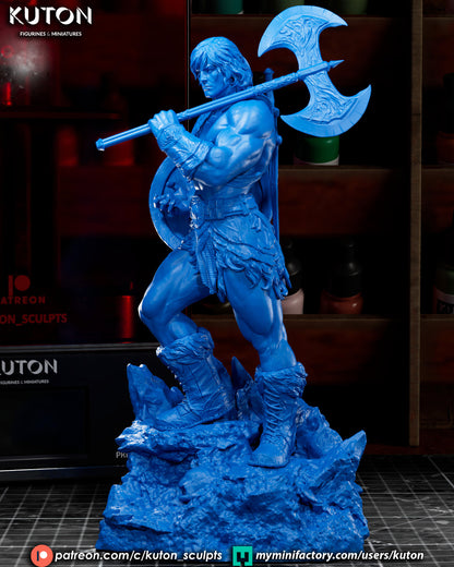 He-Man Statue 3D-Printed Kit
