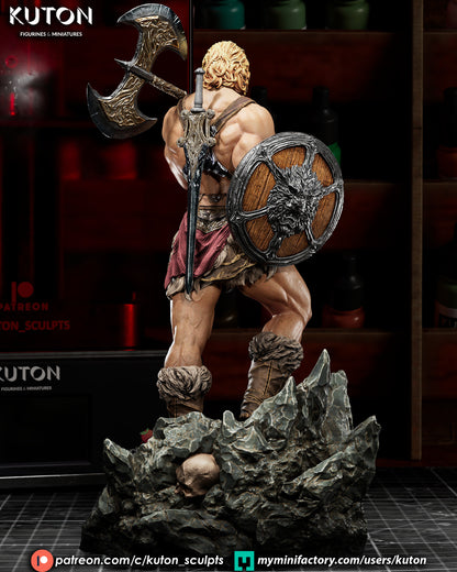 He-Man Statue 3D-Printed Kit