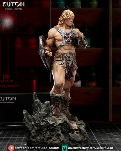 He-Man Statue 3D-Printed Kit