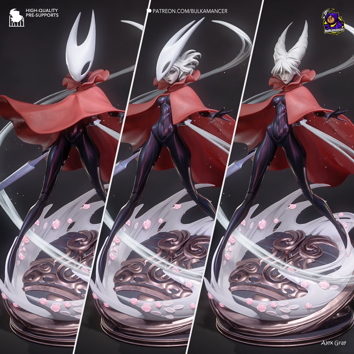 Hornyt (Horny Knight: Silksong) Statue