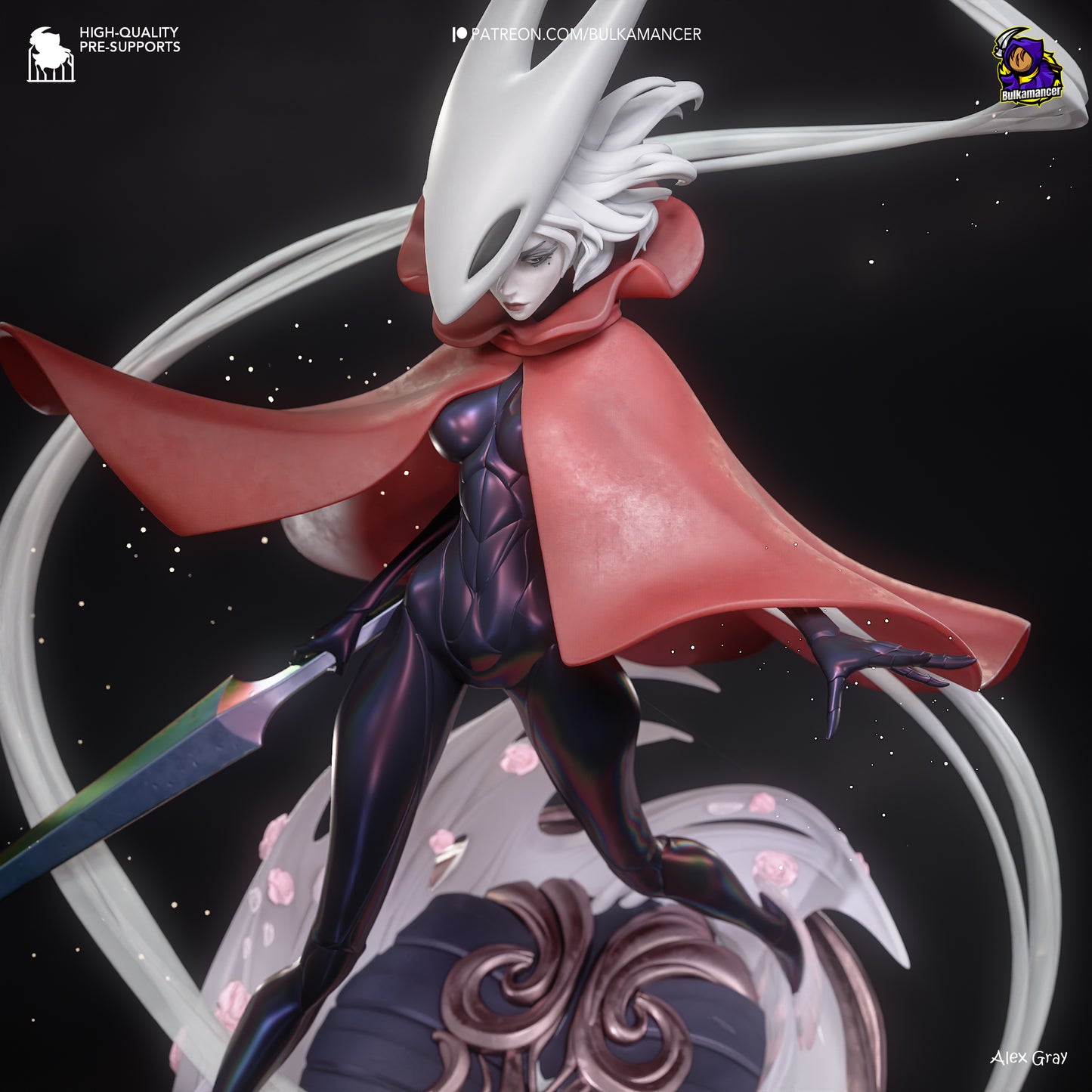 Hornyt (Horny Knight: Silksong) Statue