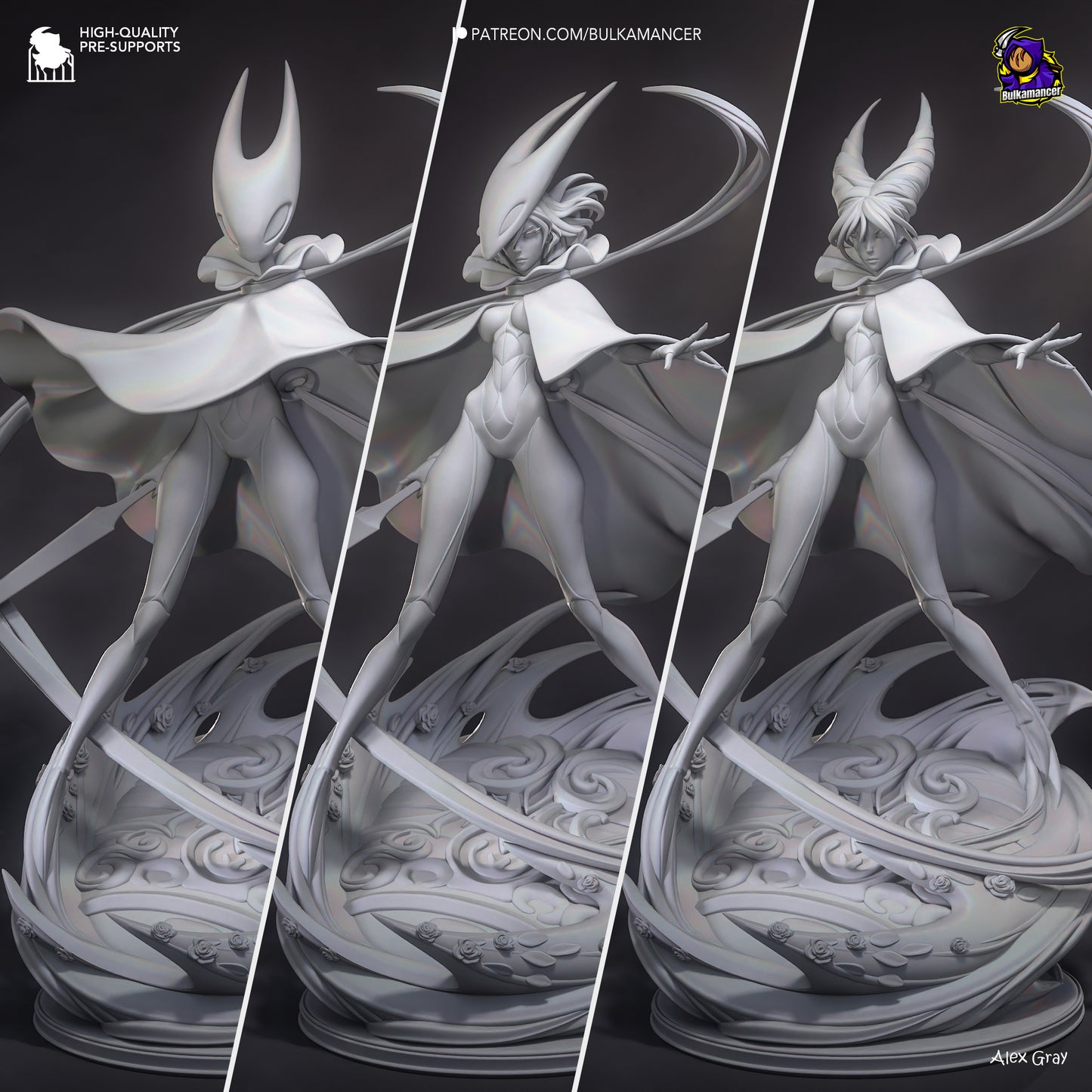Hornyt (Horny Knight: Silksong) Statue