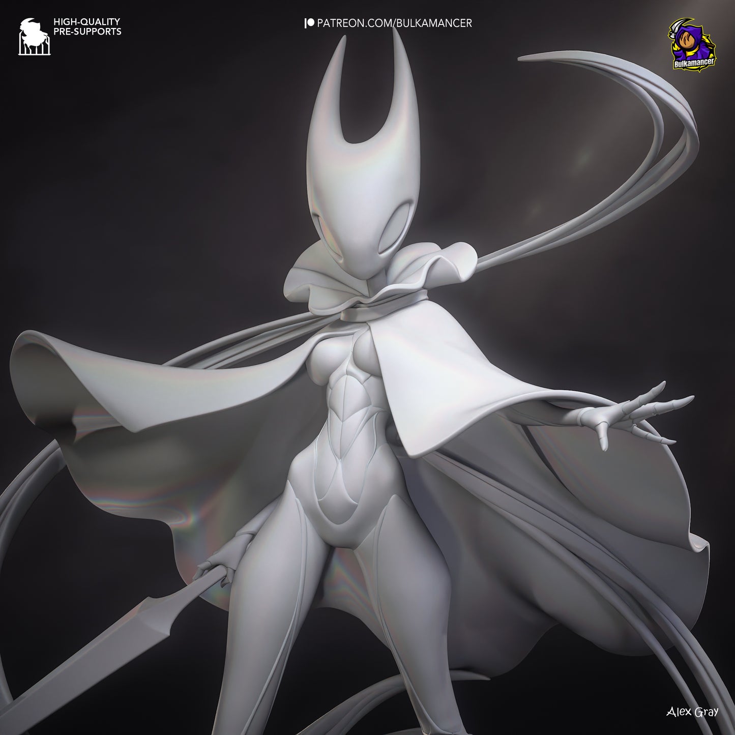 Hornyt (Horny Knight: Silksong) Statue