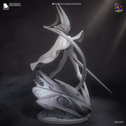 Hornyt (Horny Knight: Silksong) Statue