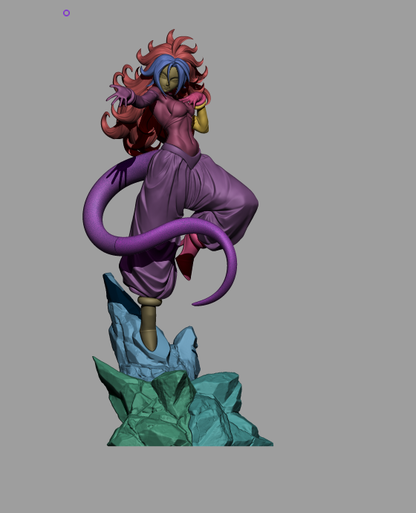 Android 21 Statue 3D-Printed Kit