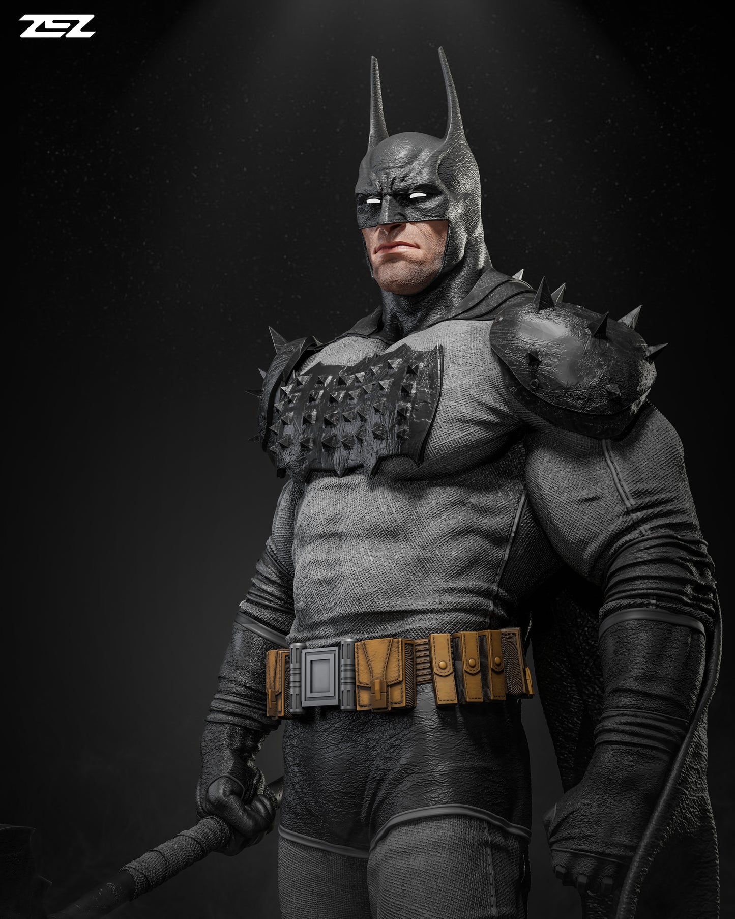 Absolute Batman Statue 3D-Printed Kit
