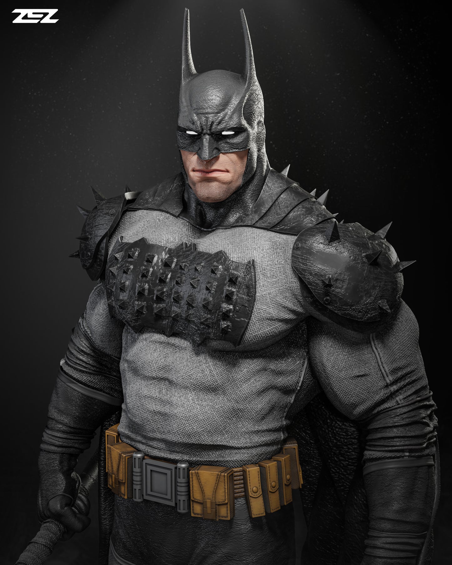 Absolute Batman Statue 3D-Printed Kit