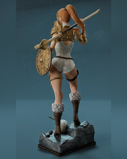 Warrior Goddess Statue 3D-Printed Kit