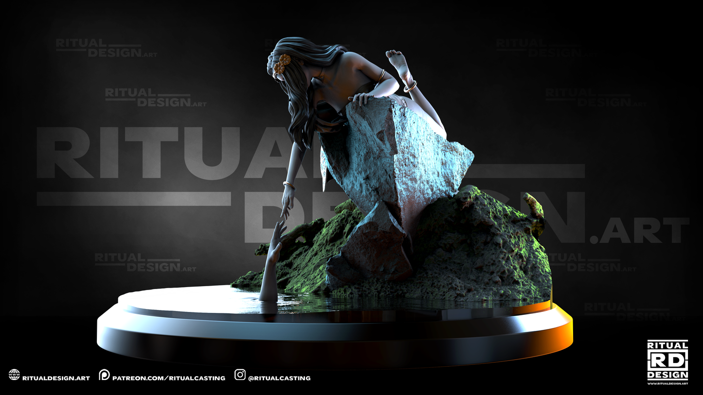 Isla Statue 3D-Printed Kit