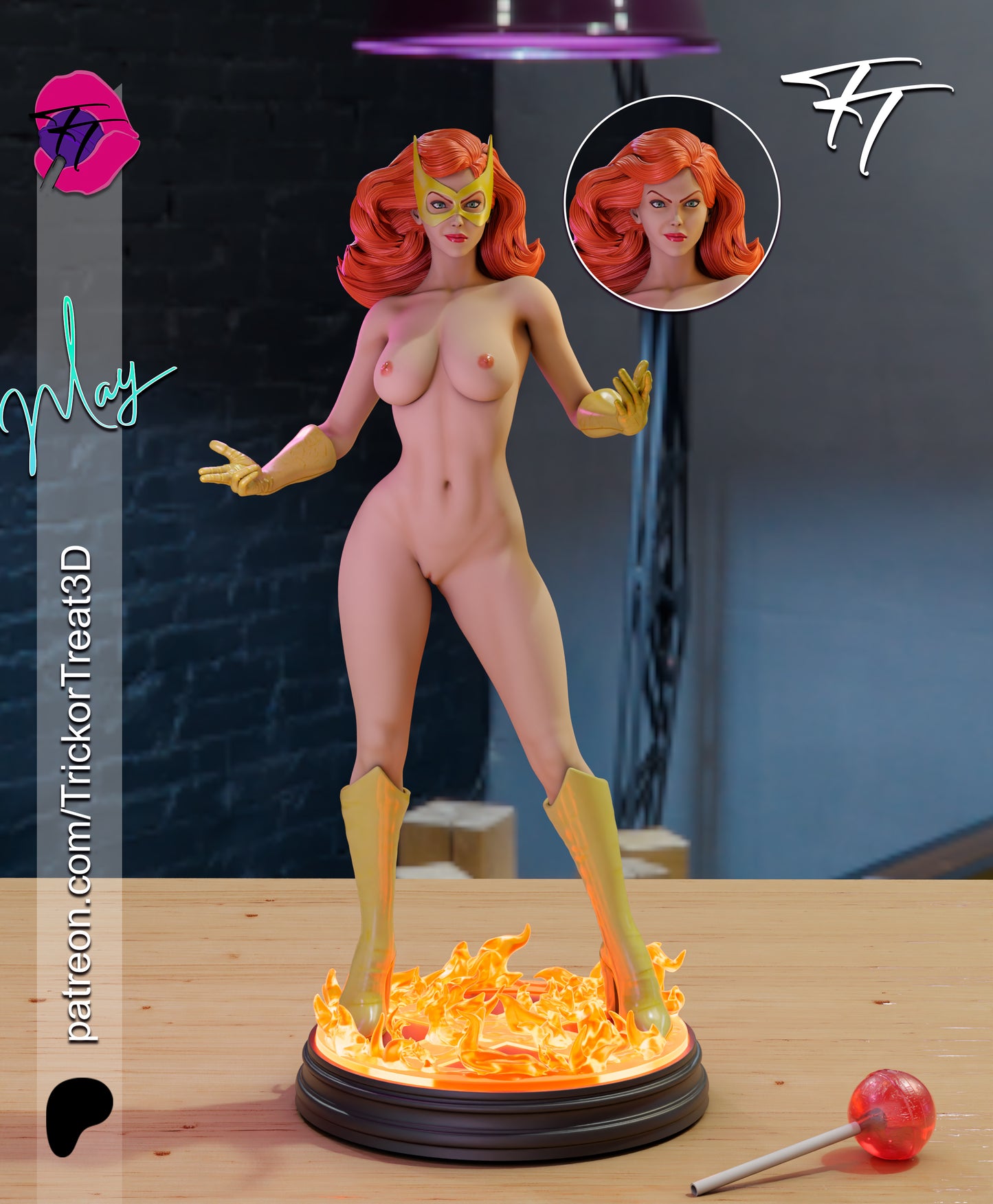 Jean Grey 1963 Statue