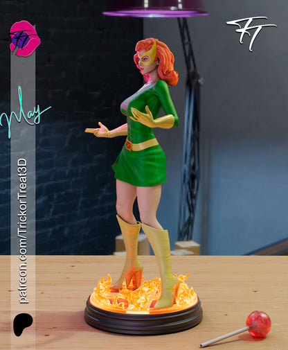 Jean Grey 1963 Statue