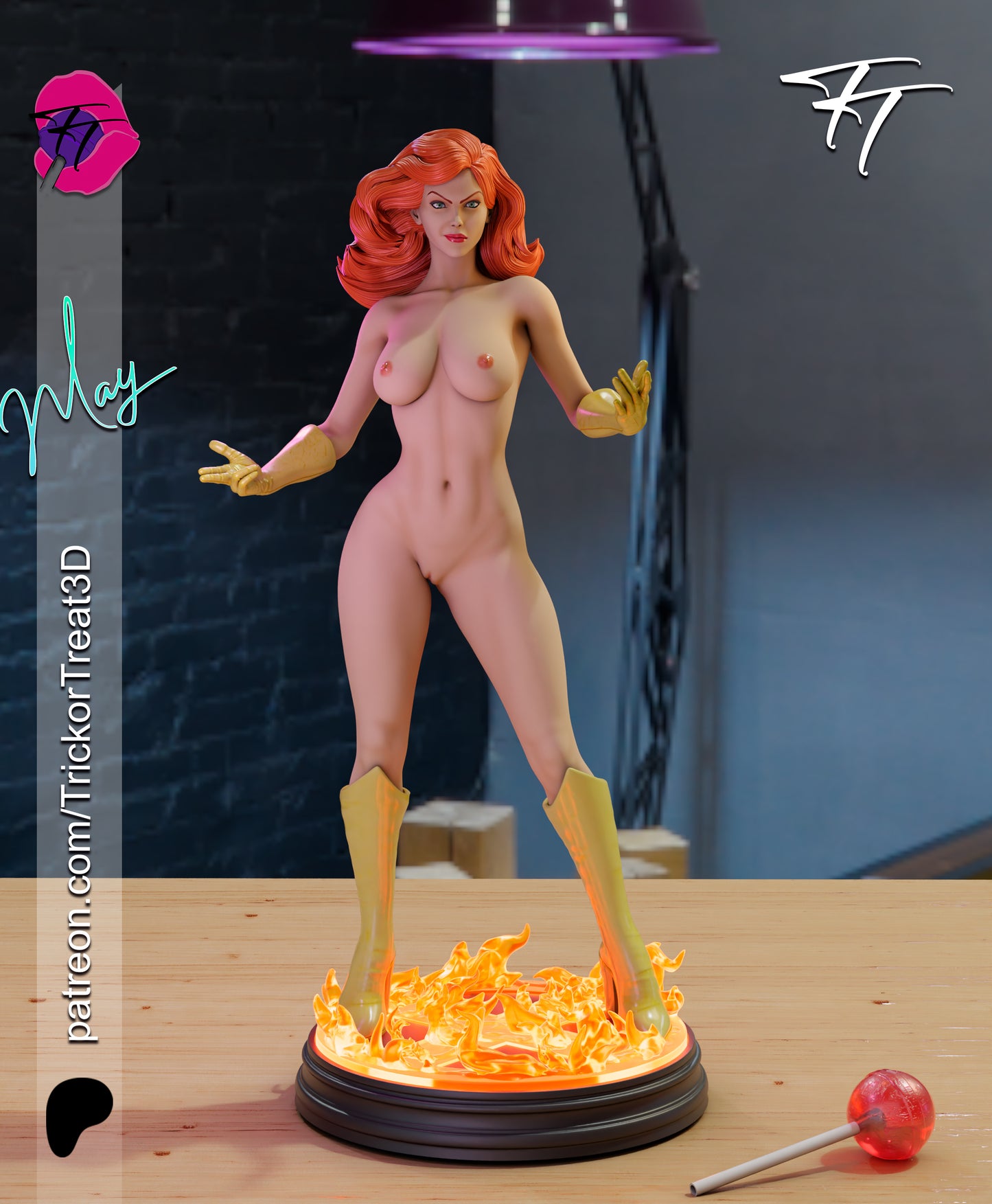 Jean Grey 1963 Statue