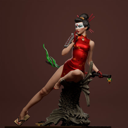Katana Bombshell Statue