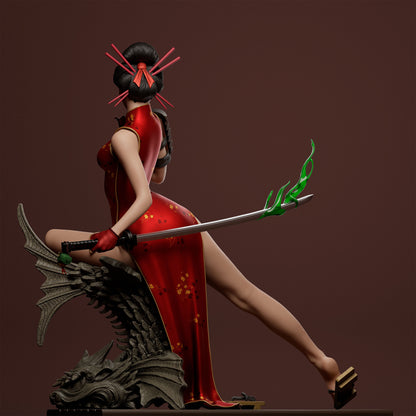 Katana Bombshell Statue