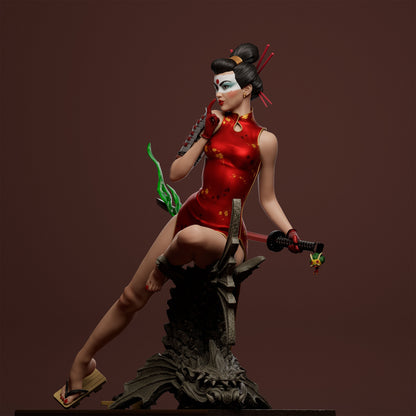 Katana Bombshell Statue