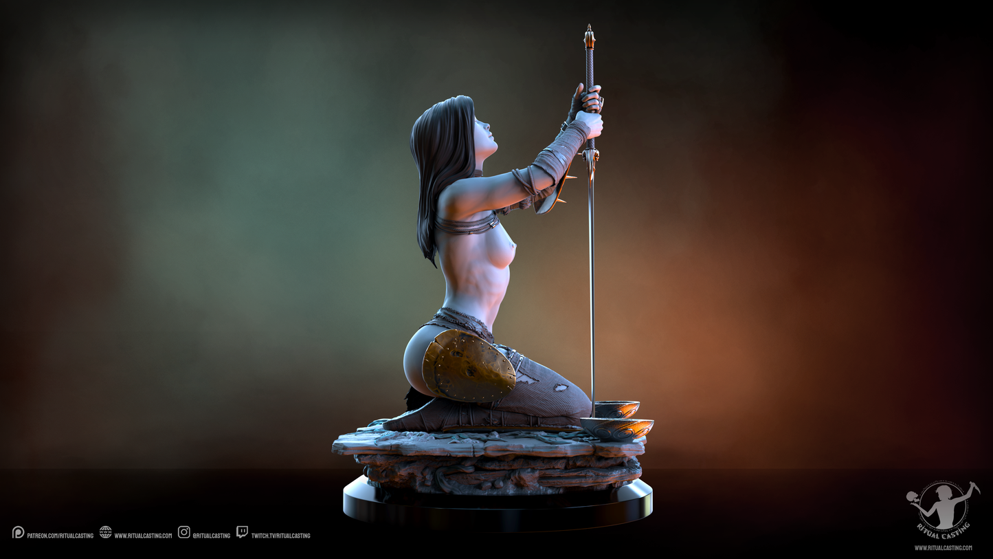 Keena The Anointed Statue
