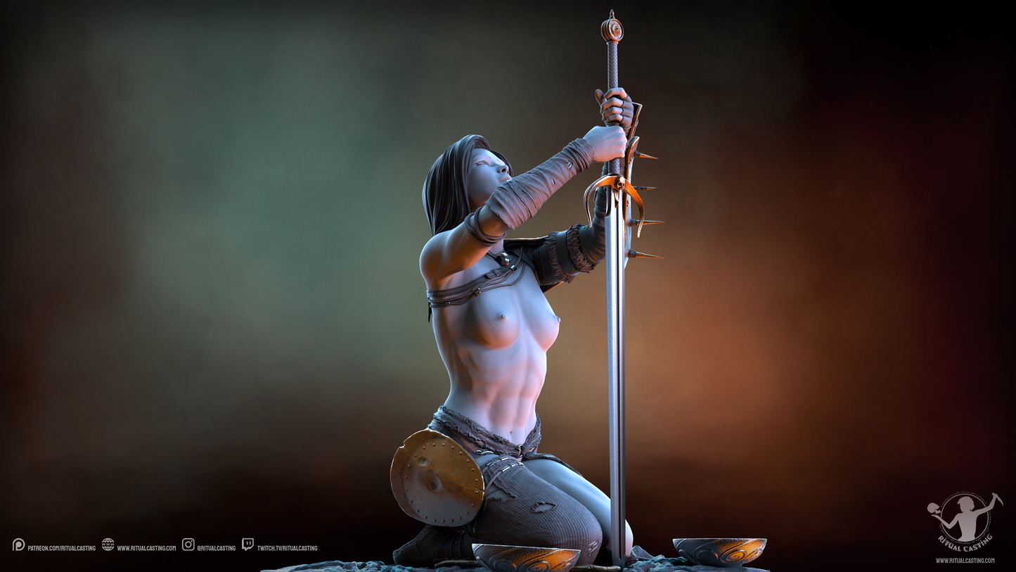 Keena The Anointed Statue