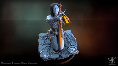 Keena The Anointed Statue