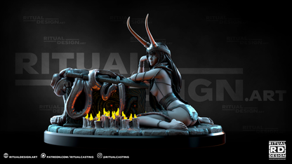 Kestra Statue 3D-Printed Kit