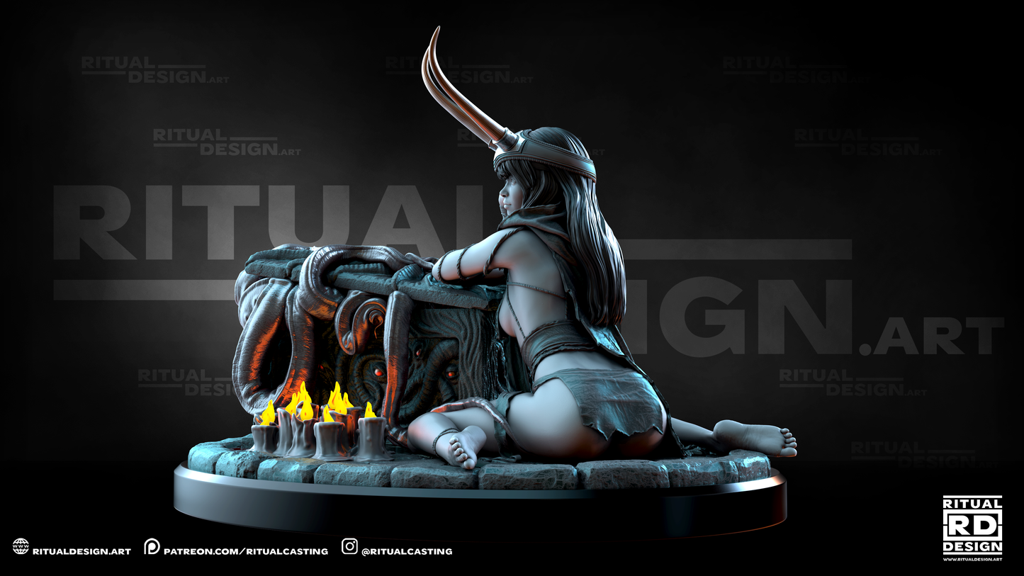 Kestra Statue 3D-Printed Kit