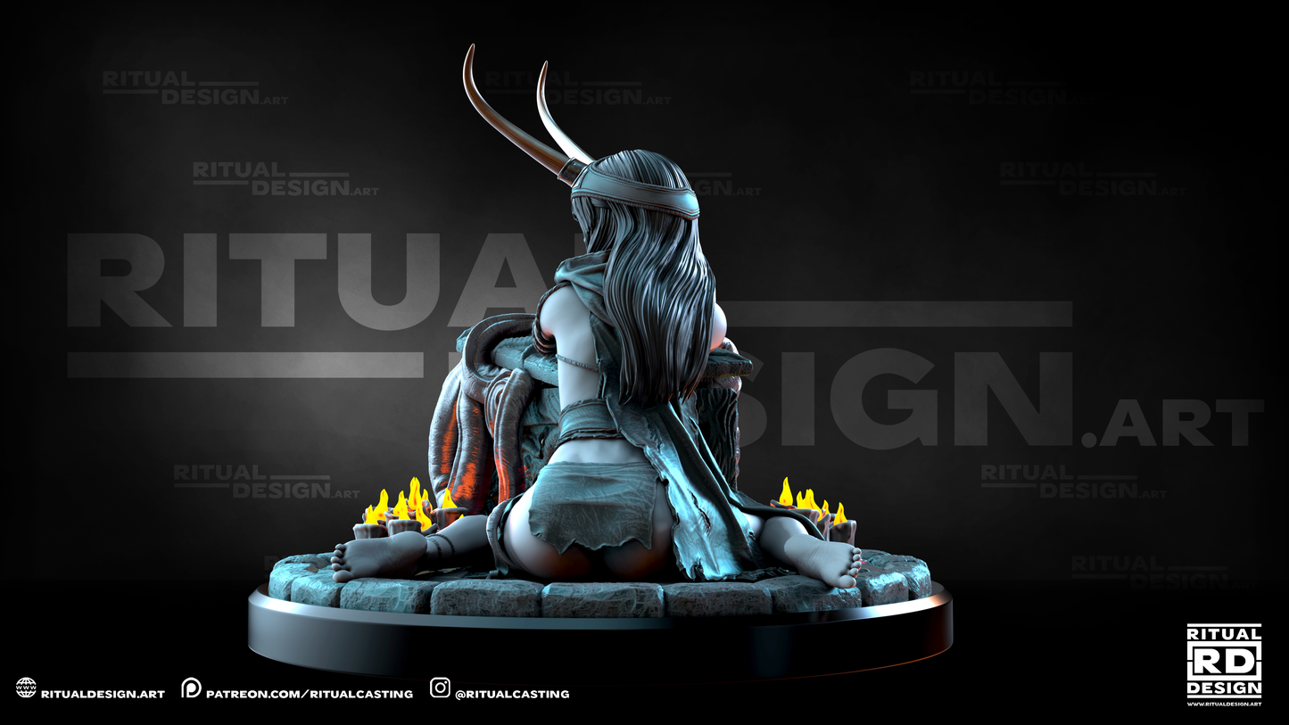 Kestra Statue 3D-Printed Kit