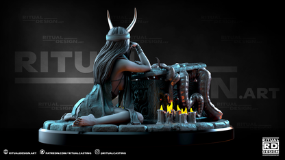 Kestra Statue 3D-Printed Kit
