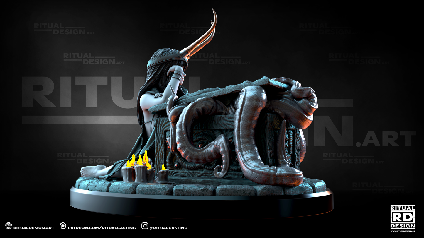 Kestra Statue 3D-Printed Kit