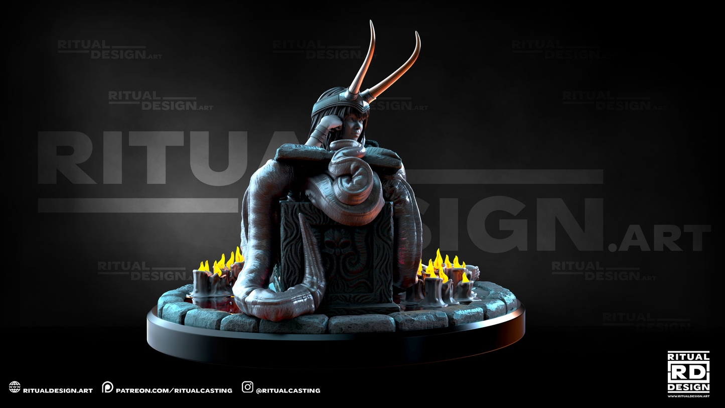 Kestra Statue 3D-Printed Kit